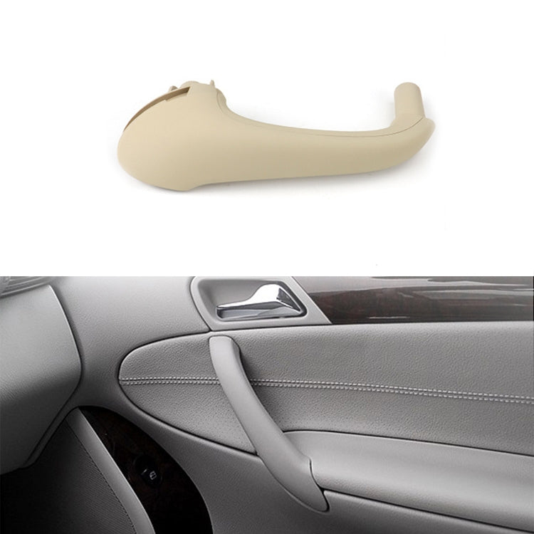 Car Rear Right Inside Doors Handle Pull Trim Cover for Mercedes-Benz C-class W203 -2007 , Left Driving, Rear Right (Beige), Rear Right (Black), Rear Right (Grey)