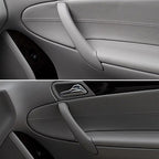 Car Rear Right Inside Doors Handle Pull Trim Cover for Mercedes-Benz C-class W203 -2007 , Left Driving, Rear Right (Beige), Rear Right (Black), Rear Right (Grey)