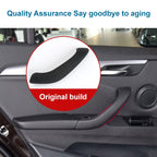 Car Left Side Inside Doors Handle Pull Trim Cover 51417417513 for BMW X1 2016-, Left Driving, Left Side (Black), Left Side (Coffee), Left Side (Beige White), Left Side (Beige), Left Side (Red)
