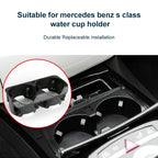 Car Water Cup Holder 2216801991 for Mercedes-Benz S-Class W221 2009-2013, Left Driving, W221 2009-2013