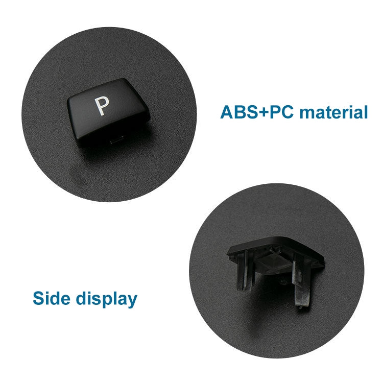Car Gear Lever Auto Parking Button Letter P Cap for BMW 3 Series F30 2012-2019, Left Driving, For BMW 3 Series 2012-2019