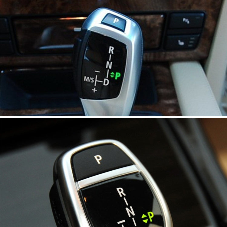 Car Gear Lever Auto Parking Button Letter P Cap for BMW 3 Series F30 2012-2019, Left Driving, For BMW 3 Series 2012-2019