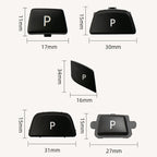 Car Gear Lever Auto Parking Button Letter P Cap for BMW G Chassis Series, Left Driving, For BMW G Chassis Series (Black), For BMW G Chassis Series (Blue), For BMW G Chassis Series (Red)