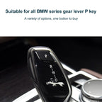 Car Gear Lever Auto Parking Button Letter P Cap for BMW X5 X6 2013-, Left Driving, For BMW X5 X6 2013-
