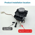 Car Central Control Large Knob Mouse Shaft for Mercedes-Benz W204 / W212, Left and Right Driving, For Mercedes-Benz W204 / W212