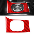 Carbon Fiber Car Headlight Switch Panel Sticker for Chevrolet Corvette C5 1998-2004, Left Drive, Headlight Switch Panel Sticker