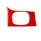 Carbon Fiber Car Headlight Switch Panel Sticker for Chevrolet Corvette C5 1998-2004, Left Drive, Headlight Switch Panel Sticker