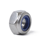 60 PCS Car 304 Stainless Steel Lock Nuts Nylon Insert Locknut Kit M3-M10, 60 PCS