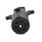 12V 7-Way Blade Trailer Light Wiring Circuit Tester Round Adapter 7 Pin US Plug Signal Tester, Signal Tester