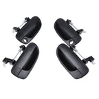 4 PCS Car Front Rear Left Right Outside Door Handles 82660-25000FR / 82650-25000FL / 83660-25000RR / 83650-25000RL for Hyundai Accent , A1797