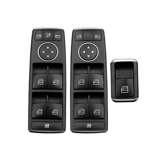 Car Window Glass Lift Switch for Mercedes-Benz W166, Left Driving High Configuration Version, High Configuration