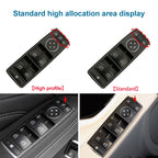 Car Window Glass Lift Switch for Mercedes-Benz W166, Left Driving High Configuration Version, High Configuration