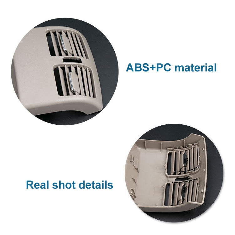 Car Rear Air Conditioner Air Outlet Panel for Mercedes-Benz W204 2007-2014, Left Driving, For Mercedes-Benz W204 (Beige), For Mercedes-Benz W204 (Black), For Mercedes-Benz W204 (Grey)