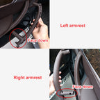 Car Left Side Inside Doors Handle Pull Trim Cover for BMW X5 / X6, Left Driving, Left Side (Orange), Left Side (Grey White), Left Side (Beige), Left Side (Black), Left Side (Dark Coffee)