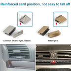 Car Middle Air Conditioning Exhaust Switch Paddle for Mercedes-Benz S Class W220 1998-2005, Left Driving, Middle (Black), Middle (Grey), Middle (Khaki), Middle (Beige)
