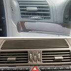 Car Left and Right Side Air Conditioning Exhaust Switch Paddle for Mercedes-Benz S Class W220 1998-2005, Left Driving, Left and Right Side (Khaki), Left and Right Side (Beige), Left and Right Side (Black), Left and Right Side (Grey)