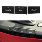 Car No. 2 Center Console Switch Button for BMW 3 Series M3 2005-2012, Left Driving, No. 2