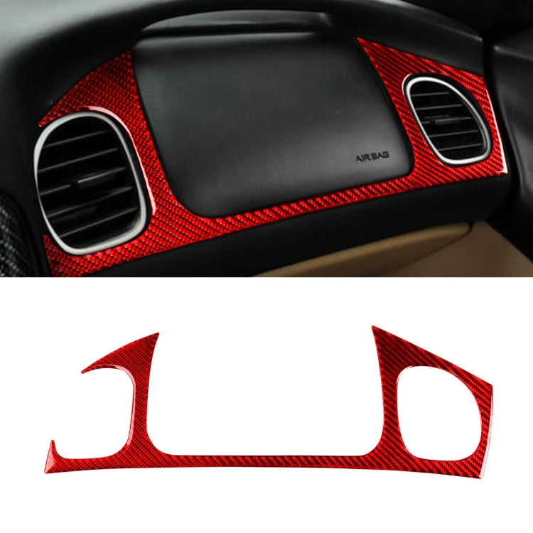 Carbon Fiber Car Front Passenger Seat Air Outlet Sticker for Chevrolet Corvette C5 1998-2004, Left Drive, Passenger Seat Air Outlet Sticker