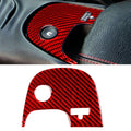 Carbon Fiber Car Lower Console Sticker for Chevrolet Corvette C5 2000-2004, Left Drive, Lower Console Sticker B