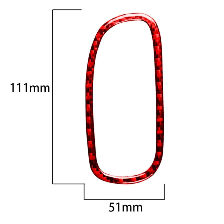 2 in 1 Car Carbon Fiber Driver Side Air Vent Sticker for Chevrolet Corvette C5 1998-2004, Left Drive, Driver Side Air Vent Sticker