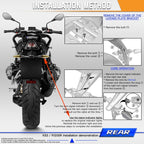 2pcs KC062 For BMW R1200 Motorcycle 18LEDs Turn Signal Light, KC062 (Transparent), KC062 (Transparent Black)