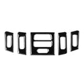 For BMW 3 Series E90/E92/E93 2005-2012 5pcs High Profile Car Air Conditioner Air Outlet Decorative Sticker, Left and Right Drive Universal, High Profile Car Air Outlet Decorative