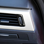For BMW 3 Series E90/E92/E93 2005-2012 5pcs High Profile Car Air Conditioner Air Outlet Decorative Sticker, Left and Right Drive Universal, High Profile Car Air Outlet Decorative