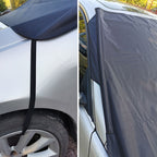 Car Folding Sunshade Front Gear Oxford Cloth Brace Snow Cover, Size: 162cm x 100cm, Size: 162cm x 100cm