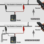EM415 Car Open Circuit Short Circuit Detector Car Repair Tool Line Finder, EM415