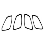 For BMW 3 Series E90 2005-2012 4pcs Car Door Handle Decorative Sticker, Left and Right Drive Universal, Car Door Handle