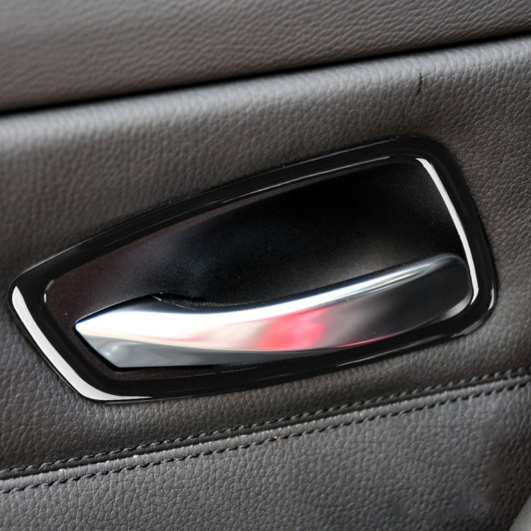 For BMW 3 Series E90 2005-2012 4pcs Car Door Handle Decorative Sticker, Left and Right Drive Universal, Car Door Handle