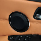 For BMW 3 Series E90 2008-2012 2pcs Car Universal Horn Circle Decorative Sticker, Left and Right Drive Universal, Car Universal Horn Circle