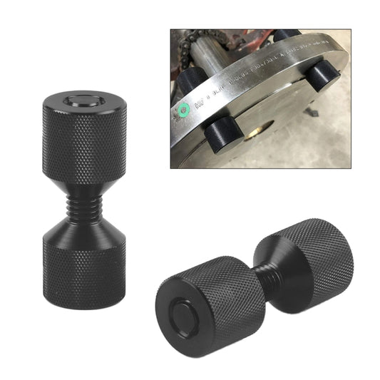 1-1/8 inch Two Hole Pins Set Handy 6061 Aluminum Construction 2 Hole Flange Alignment Pin, 1-1/8 inch Two Hole Pins Set