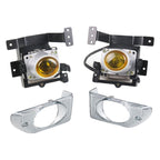 For Honda Civic 4-door 1992-1995 Car Front Fog Lamp with Switch Button, For Honda Civic 4-door 1992-1995