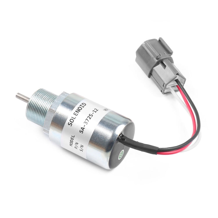 For Mitsubishi / Volvo Mahindra Max28 Car Fuel Shutoff Solenoid Valve SA-3725-12, For Mitsubishi