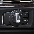 For BMW 3 Series E90 2005-2012 Car Headlight Switch Decorative Sticker Fine Style, Left and Right Drive Universal, Car Headlight Switch Fine Style