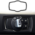 For BMW 3 Series E90 2005-2012 Car Headlight Switch Decorative Sticker Fine Style, Left and Right Drive Universal, Car Headlight Switch Fine Style