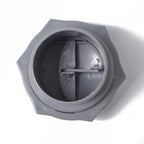 Universal 60mm Round AC Air Outlet Vent for RV Bus Boat Yacht Auto Air Conditioner Vent Replacement Parts Car Accessories, A Style (Grey), A Style (Black)