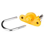 Universal Trailer Ball Hitch Coupler Lock Adjustable Trailer U Shape Coupling Lock, Random Color Delivery, U Shape Coupling Lock