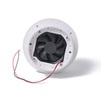 Mushroom Shape 12V White Volt  RV Roof Mute Air Vent Fan Camper Travel Trailer, A0673