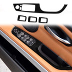 For BMW 3 Series E90/320i/325i 2005-2012 Car Right Drive Window Lifting Panel with Folding Key Decorative Sticker, Diameter: 35.8cm, Car Right Drive Window Lifting Panel, Diameter: 35.8cm