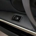 For BMW 3 Series E90/320i/325i 2005-2012 Car Left Drive Window Lifting Panel with Folding Key Decorative Sticker, Diameter: 37.8cm, Car Left Drive Window Lifting Panel, Diameter: 37.8cm