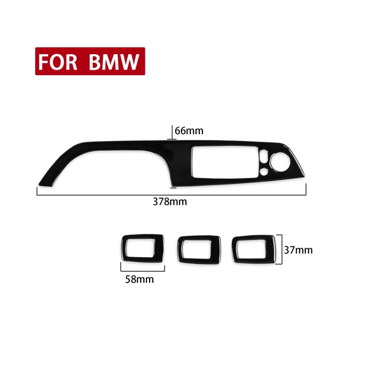 For BMW 3 Series E90/320i/325i 2005-2012 Car Right Drive Window Lifting Panel with Folding Key Decorative Sticker, Diameter: 37.8cm, Car Right Drive Window Lifting Panel, Diameter: 37.8cm
