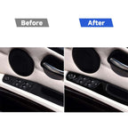 For BMW 3 Series E90/320i/325i 2005-2012 Car Right Drive Window Lifting Panel without Folding Key Decorative Sticker, Diameter: 35.8cm, Car Right Drive Window Lifting Panel without Folding Key, Diameter: 35.8cm
