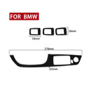 For BMW 3 Series E90/320i/325i 2005-2012 Car Left Drive Window Lifting Panel without Folding Key Decorative Sticker, Diameter: 37.8cm, Car Left Drive Window Lifting Panel without Folding Key, Diameter: 37.8cm