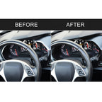 For Chevrolet Corvette C7 2014-2019 4 in 1 Car Dashboard Frame Decorative Sticker, Left Drive, 4 in 1 Dashboard Frame