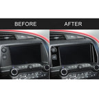For Chevrolet Corvette C7 2014-2019 3 in 1 Car Navigation Side Decorative Sticker, Left Drive, Navigation Side