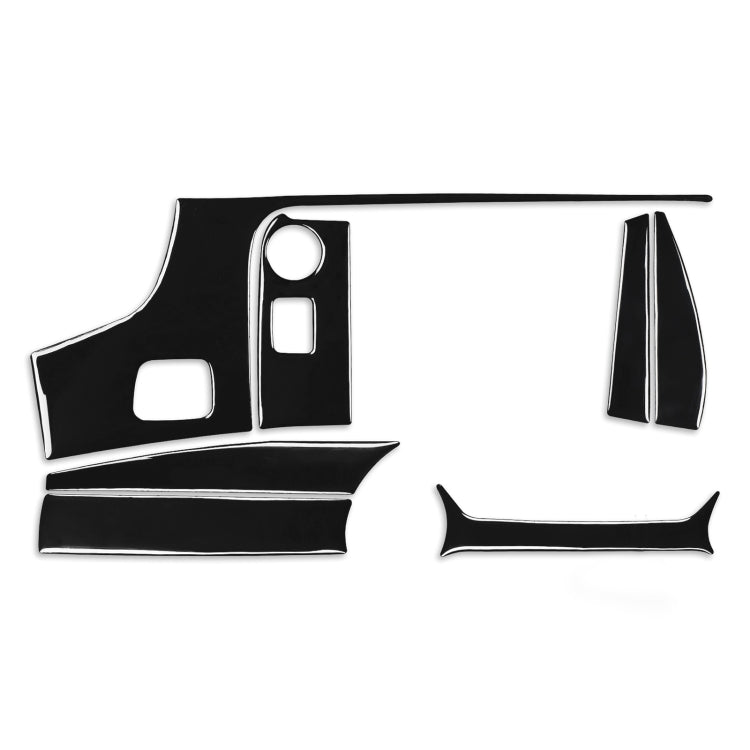 For Chevrolet Corvette C7 2014-2019 Car Central Control Decorative Sticker, Left Drive, Central Control