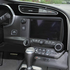 For Chevrolet Corvette C7 2014-2019 Car Left + Middle Air Outlet Panel Decorative Sticker, Left Drive, Left + Middle Air Outlet Panel