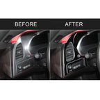 For Chevrolet Corvette C7 2014-2019 Car Air Outlet + Navigation Panel Decorative Sticker, Left Drive, Air Outlet + Navigation Panel